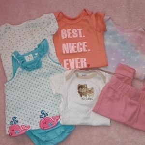 🏵4/$25🏵 Lot of Infant Girls Clothing